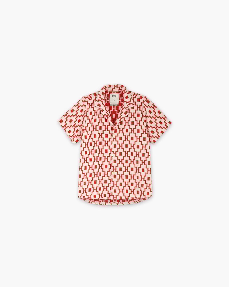 White Machu Cuba Terry Shirt