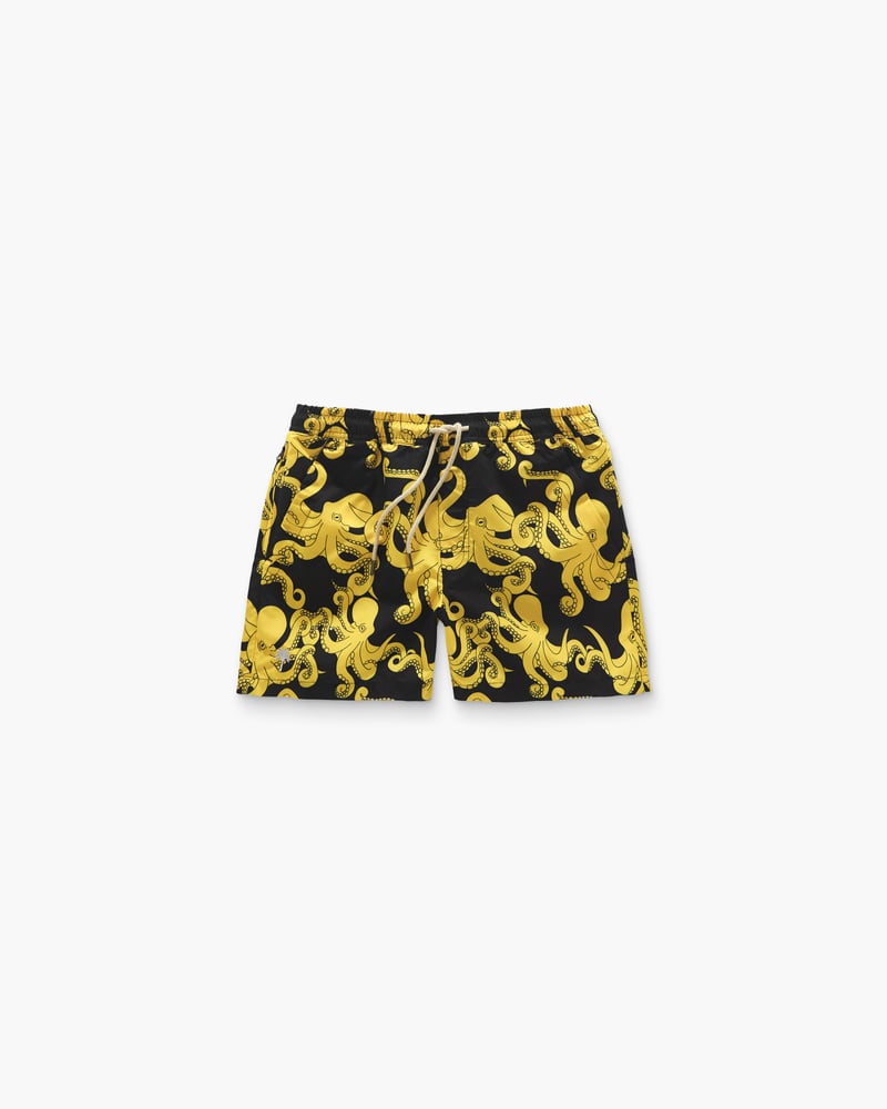 Black Octo Swim Shorts