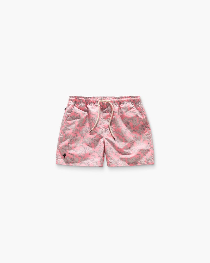Pink Octo Swim Shorts