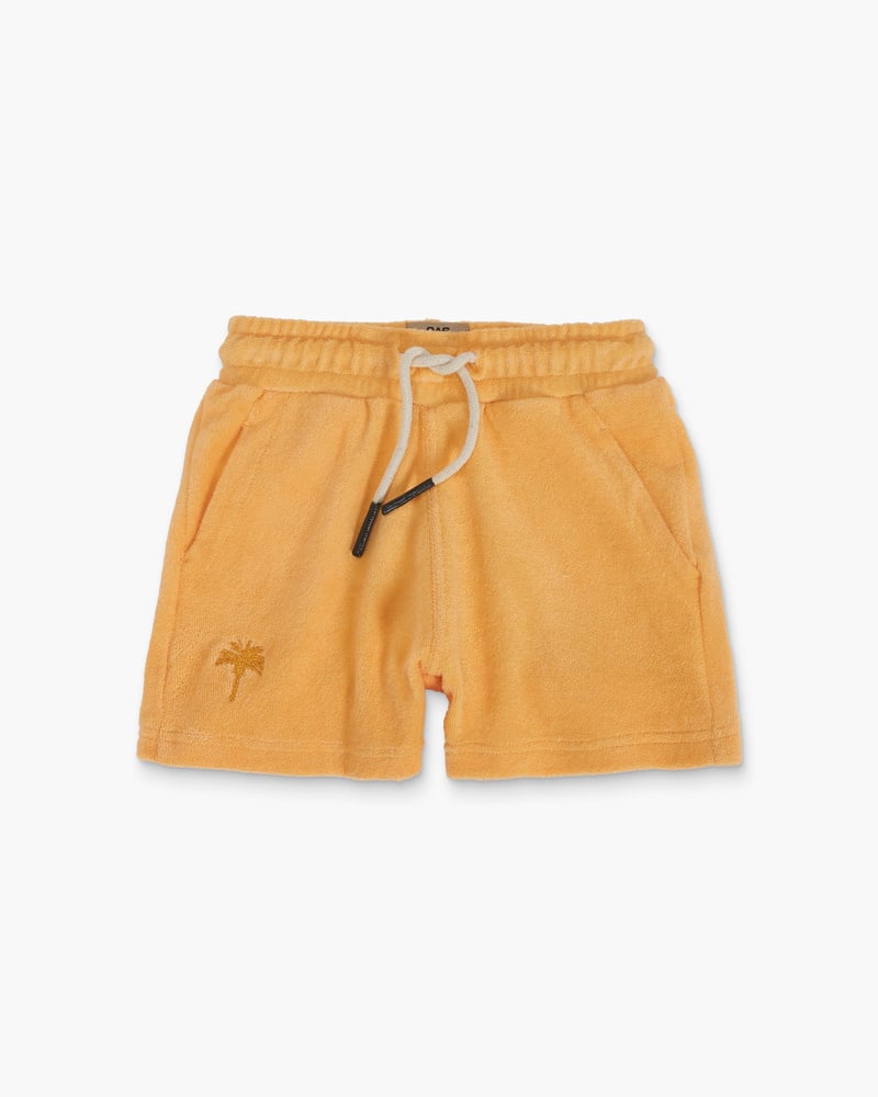 Kids Peach Terry Shorts
