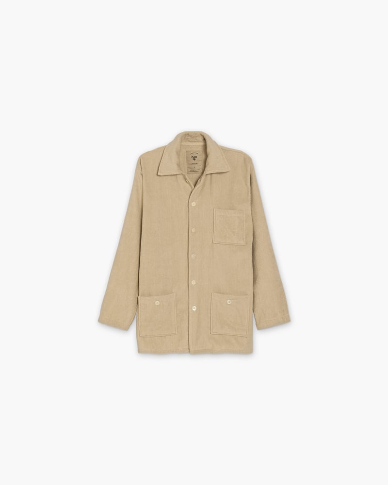 Beige Dandy Terry Jacket