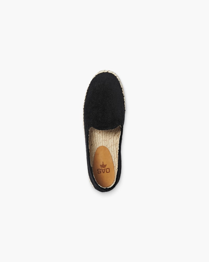 OAS Black Terry Espadrilles Men\'s US 8 OAS Espadrille - Hazel Twenty/Lex Twenty Menswear main image 3