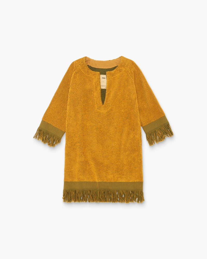 Mustard Odilia Terry Dress